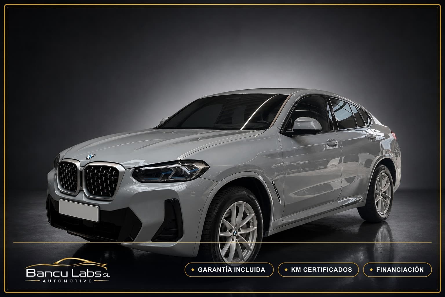 BMW X4 xDrive30d M Sport 2024 Gris de ocasión