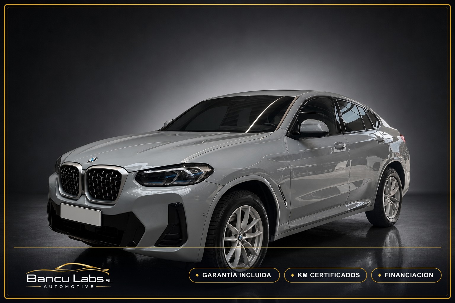 BMW X4 xDrive30d M Sport 2024 Gris de ocasión