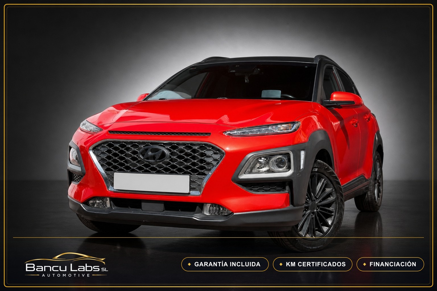 Hyundai Kona 1.6 4X2DT TECNO RED 2019 Naranja de ocasión