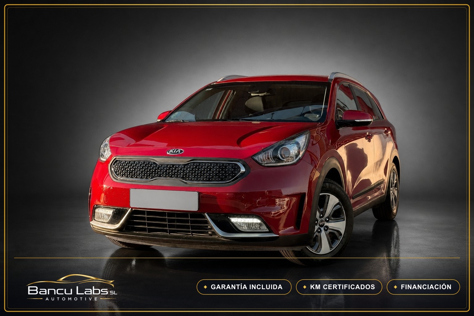 Kia Niro Drive 2018 Rojo de ocasión