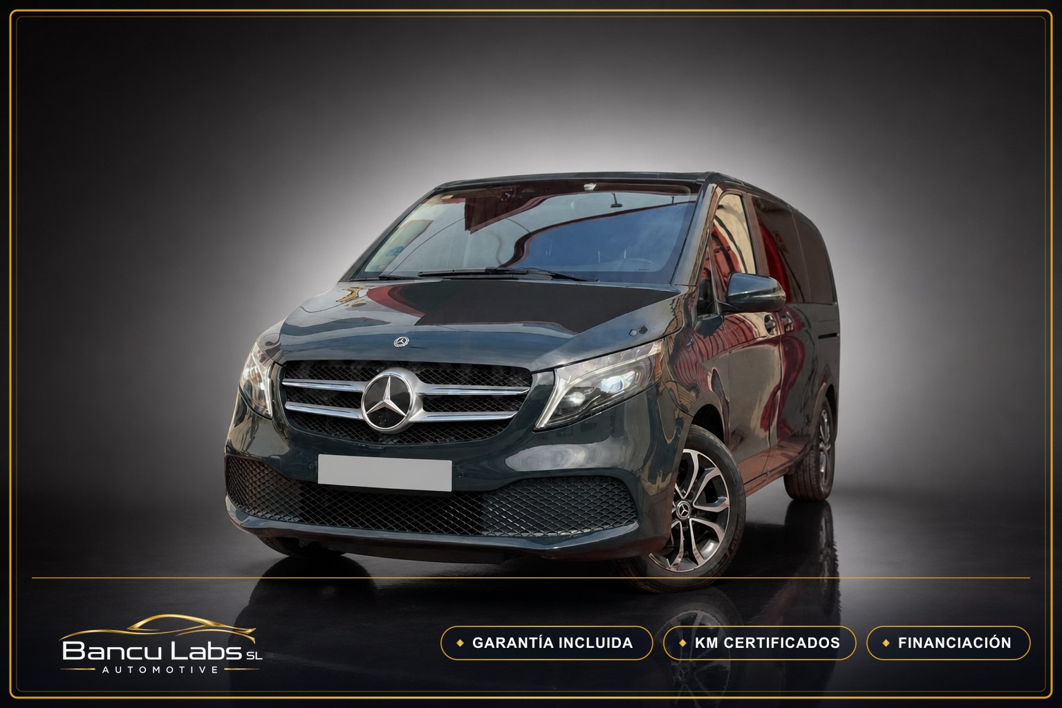 Mercedes-Benz Clase V Avantgarde Compacto 2023 Verde de ocasión