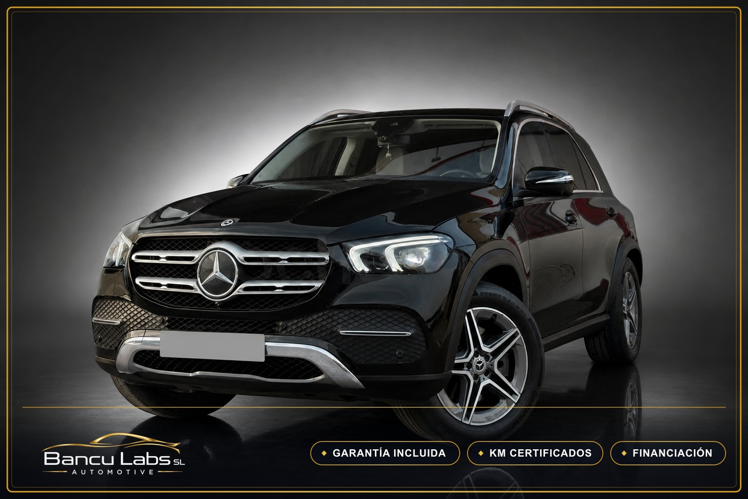 Mercedes-Benz GLE 350 de 4MATIC Híbrido Enchufable 2021 Negro de ocasión
