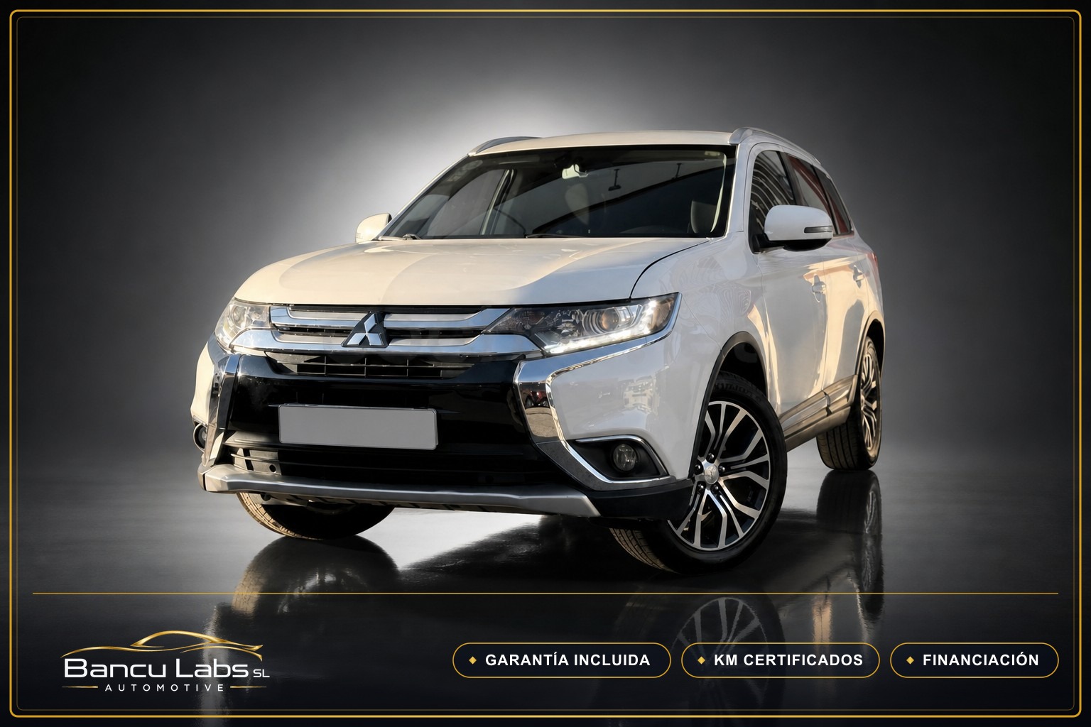 Mitsubishi Outlander 220 DID Motion 2016 Blanco de ocasión