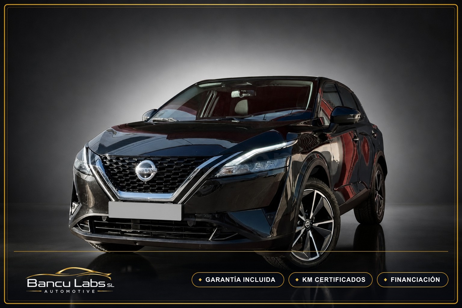 Nissan Qashqai mHEV Xtronic 4x4 NConnecta 2022 Negro de ocasión