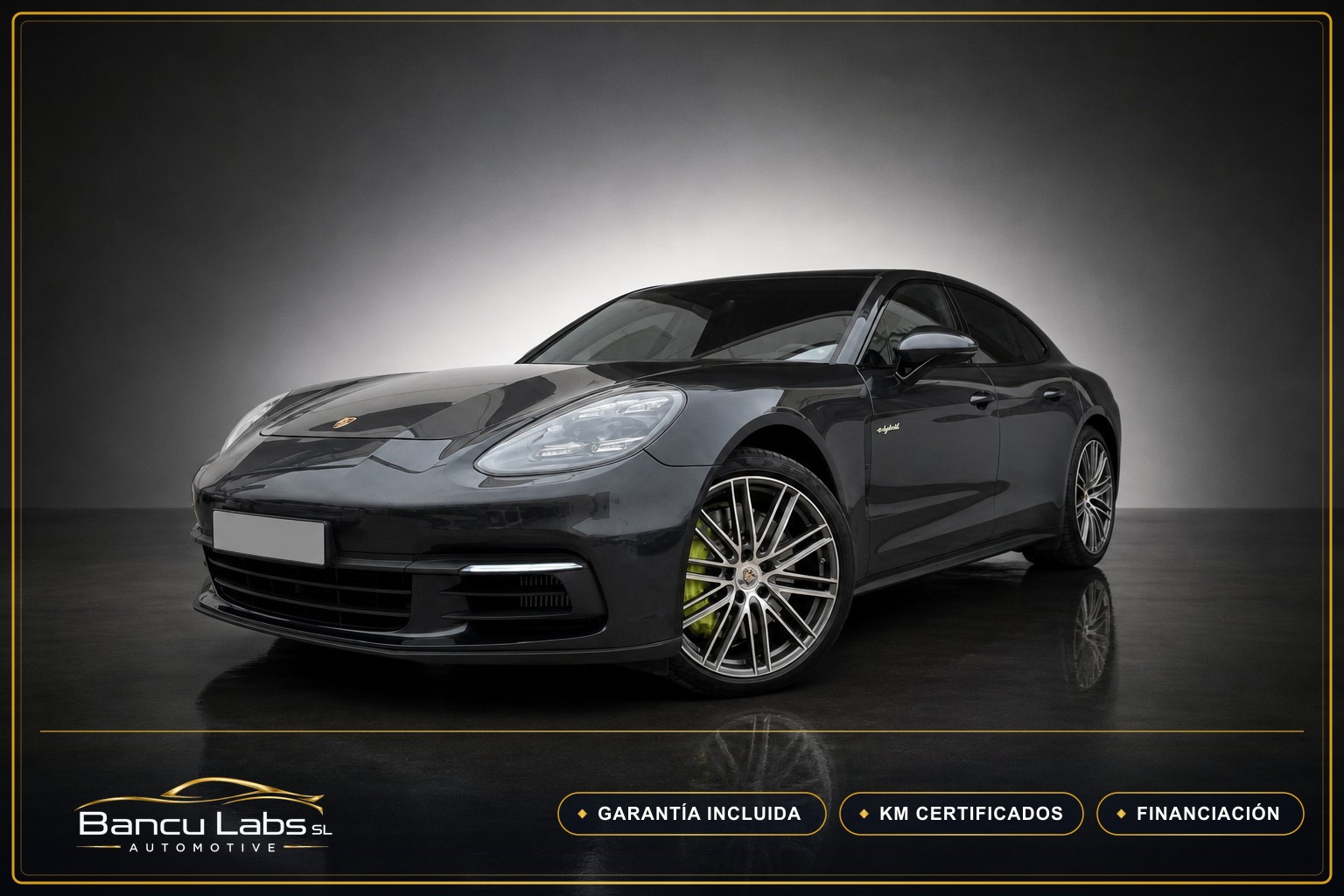 Porsche Panamera 4 E-Hybrid Executive 2020 Gris plata de ocasión