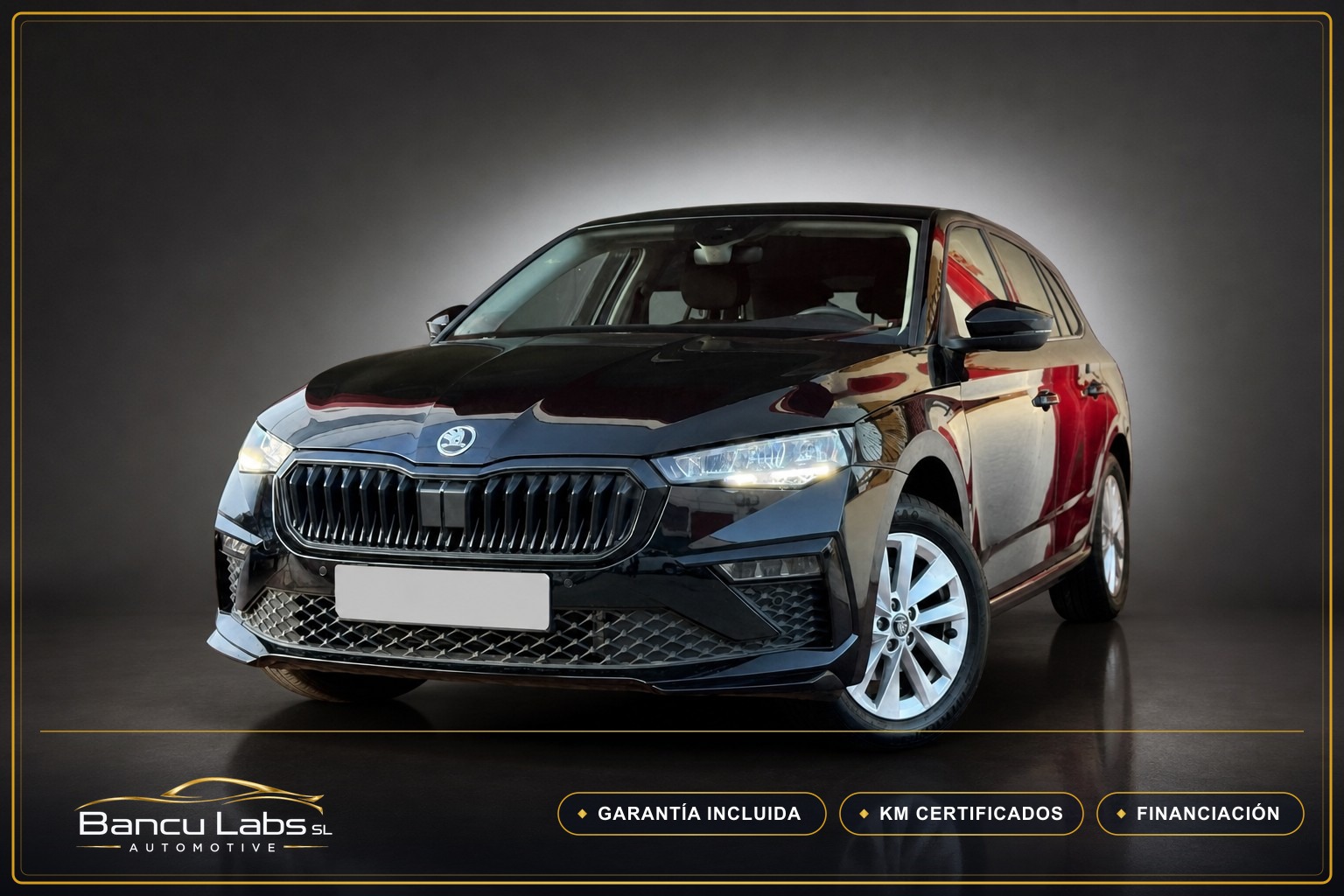 Škoda Scala 1.0 TSI DSG PLUS 2025 Negro de ocasión