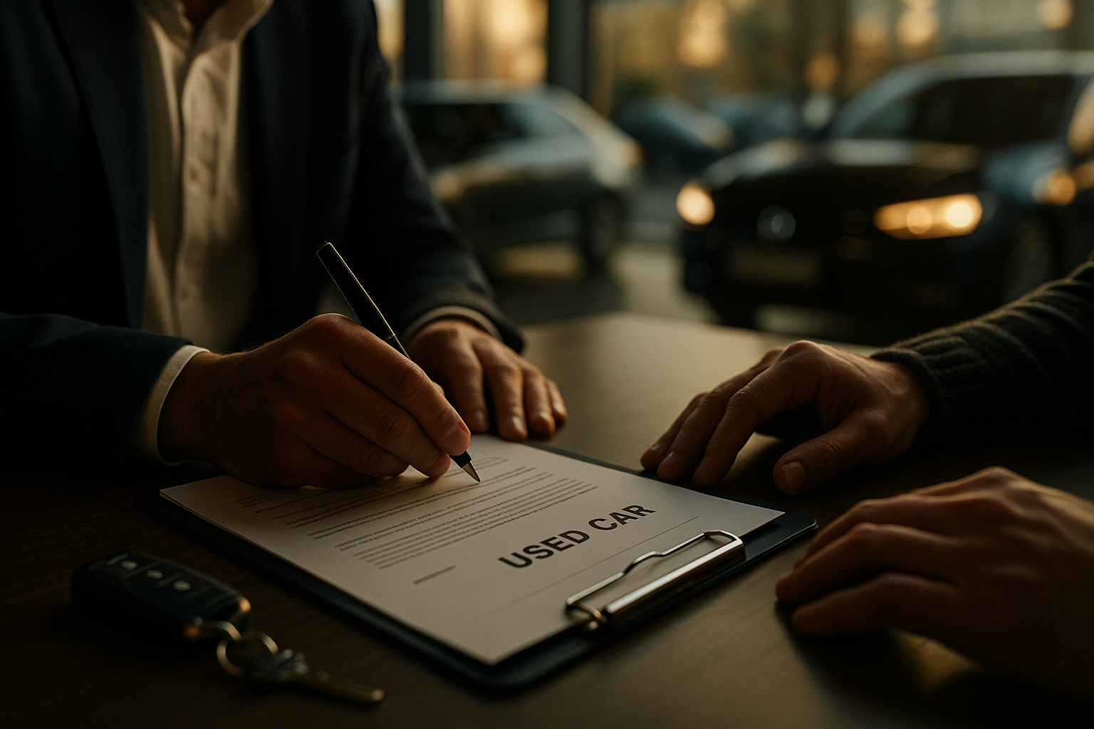 Contrato de compraventa de coche 2026: guía y checklist
