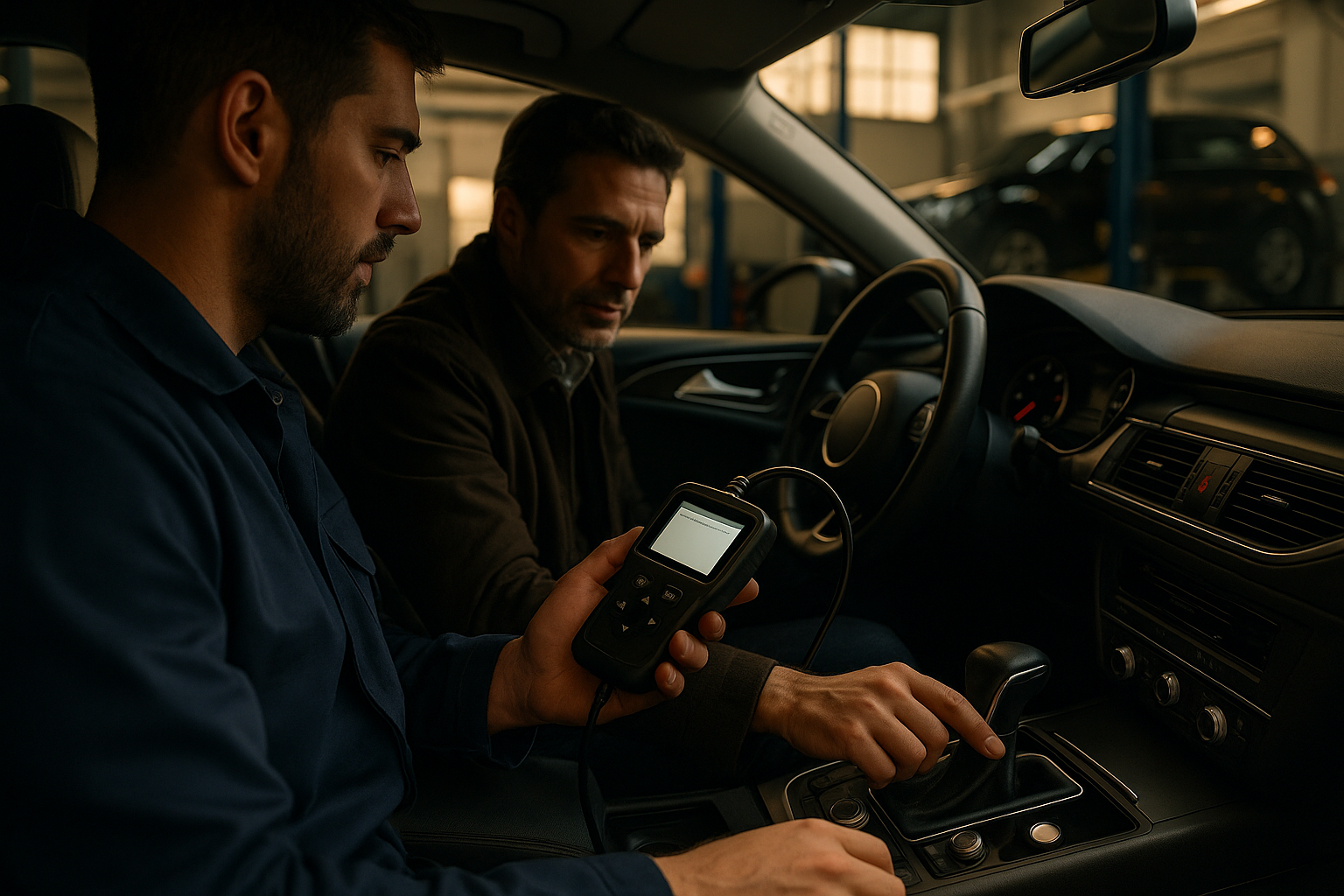 Cómo revisar una caja automática en un coche de ocasión